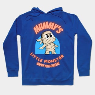 Happy Halloween Mummy's Little Monster Fritts Cartoons Hoodie